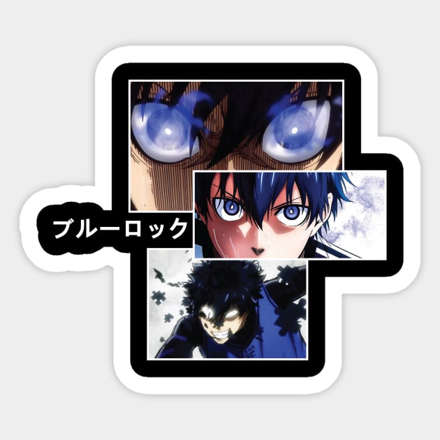 Blue Lock - Yoichi Isagi Sticker by Shapwac12